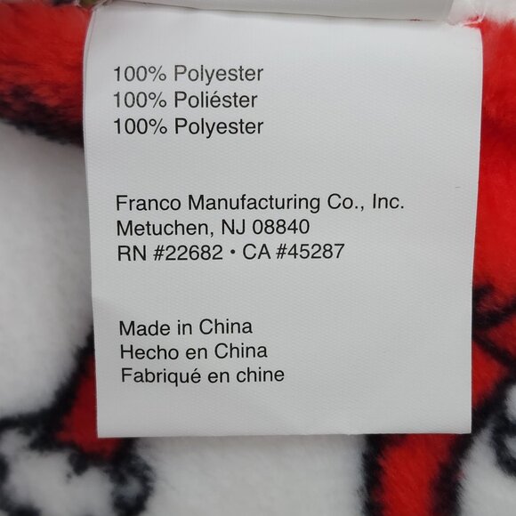 Dr. Seuss The Grinch Twin Plush Throw Blanket 60" X 90" Christmas Holiday Kids - Picture 8 of 11